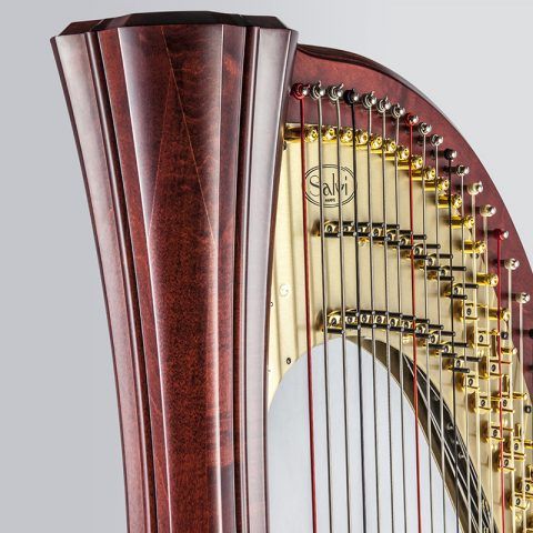 <!-- 011 -->Daphne 47 String Pedal Harp - String Set Options