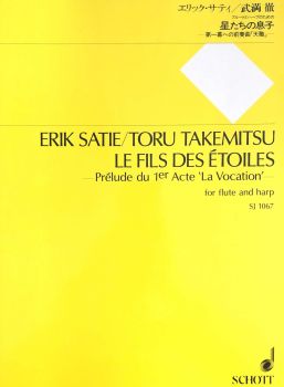 Takemitsu, T. - Le Fils des Étoiles (Satie) Flute & Harp