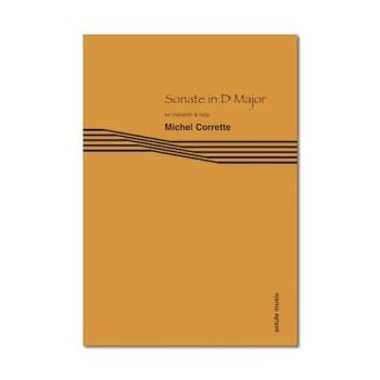 Sonate in D Major for Mandolin & Harp - Michael Corrette (Digital Download)