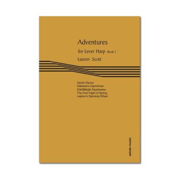 Adventures for Lever Harp Book 1 - Lauren Scott 