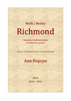 Medley Richmond - arranged by Ann Hopcyn