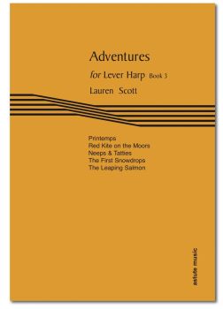 Adventures for Lever Harp Book 3 - Lauren Scott  (PDF Digital Download)