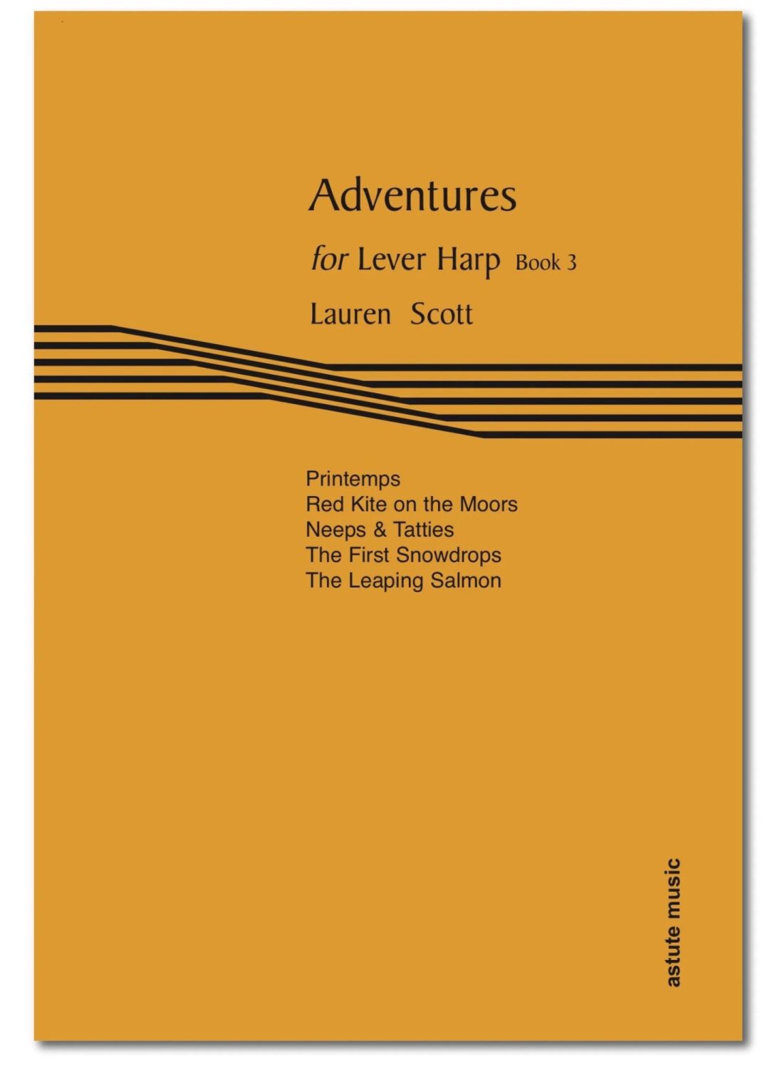 Adventures for Lever Harp Book 3 - Lauren Scott 