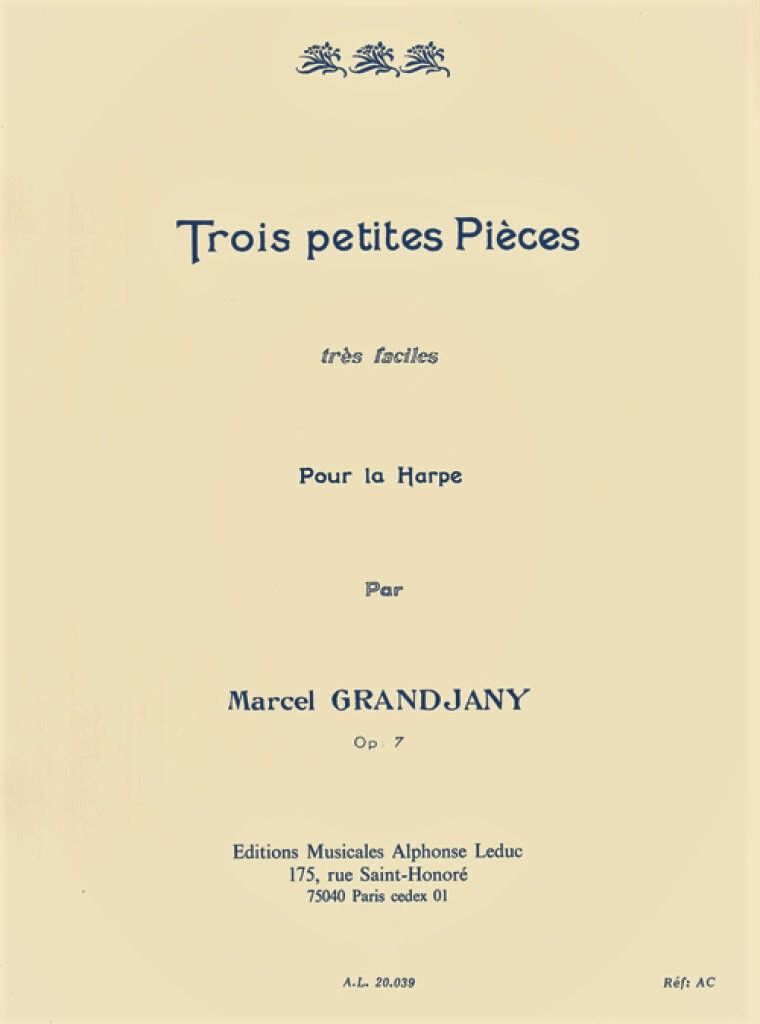 Trois Petites Pieces - M. Grandjany