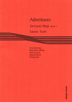 <!-- 002 -->Adventures for Lever Harp Book 2 - Lauren Scott  (PDF Digital Download)