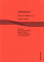 <!-- 003 -->Adventures for Lever Harp Book 3 - Lauren Scott  (PDF Digital Download)