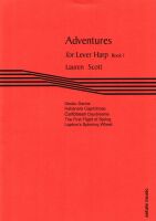 <!-- 001 -->Adventures for Lever Harp Book 1 - Lauren Scott (PDF Digital Download)