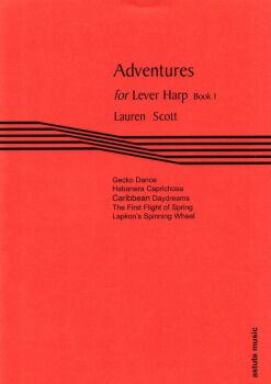 Adventures for Lever Harp Book 1 - Lauren Scott (PDF Digital Download)
