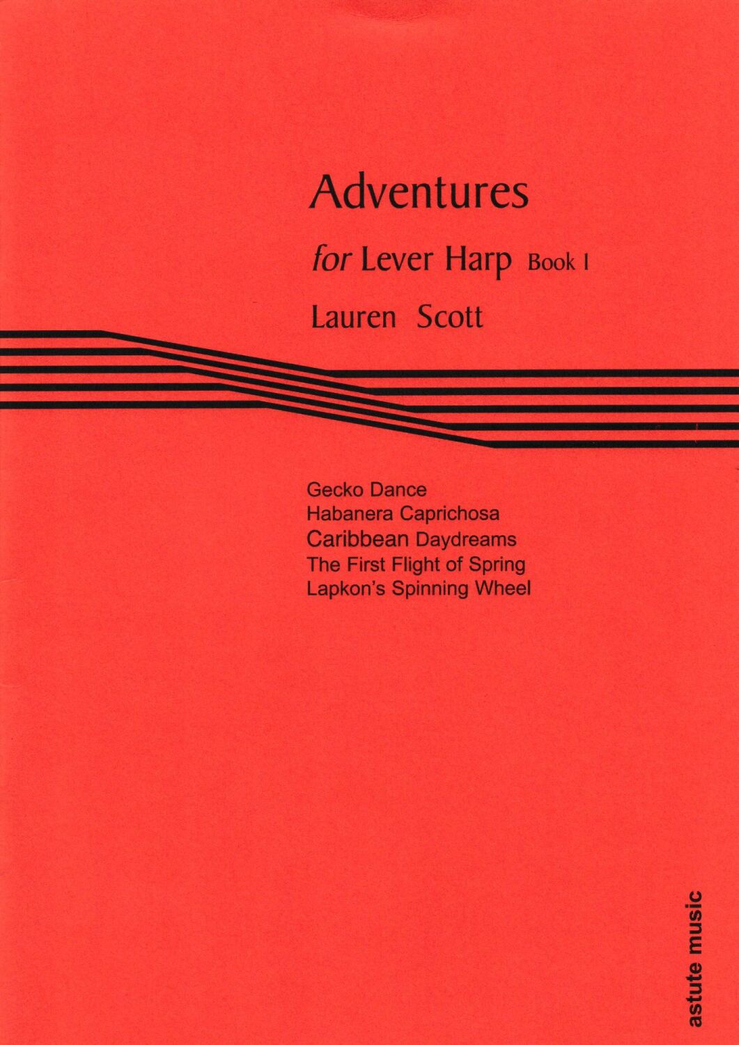 Adventures for Lever Harp Book 1 - Lauren Scott 