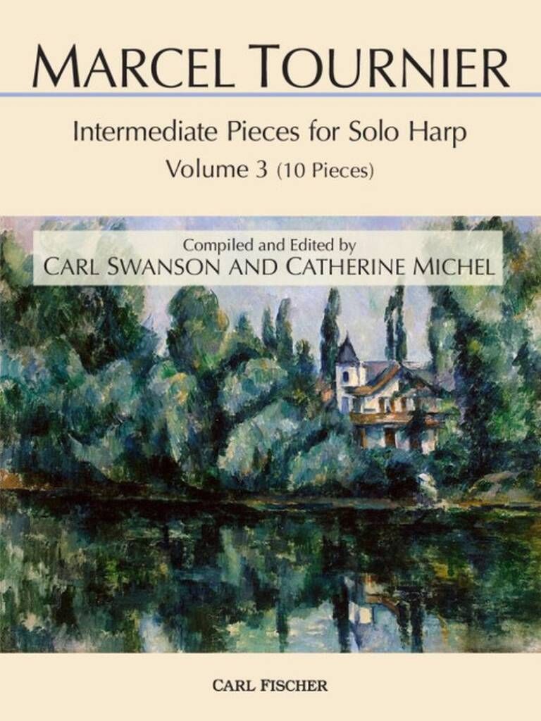 Tournier, Marcel - Intermediate Pieces for Solo Harp – Volume 3 (10 Pieces)