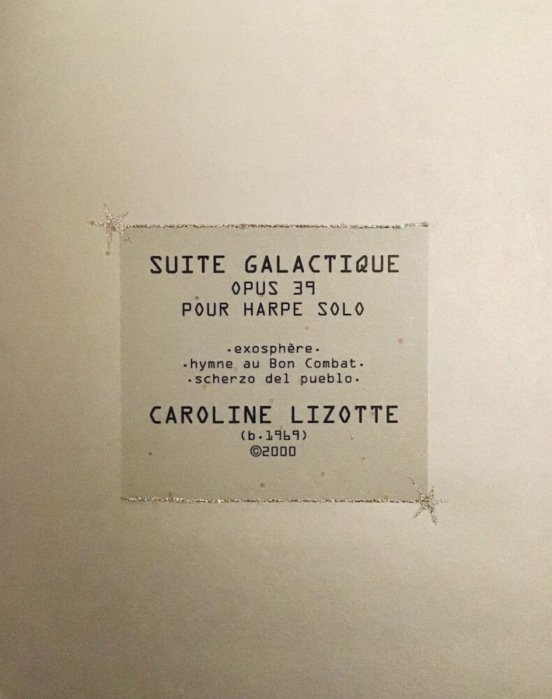 Suite Galactique, opus 39 - Caroline Lizotte