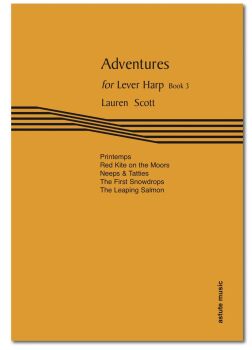 Adventures for Lever Harp Book 3 - Lauren Scott