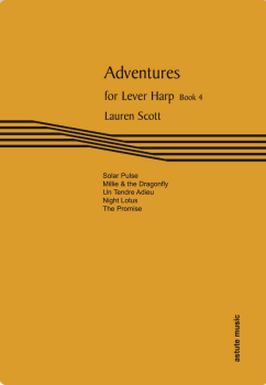Adventures for Lever Harp Book 4 - Lauren Scott