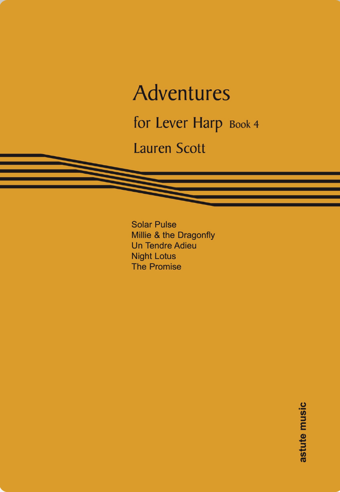 Adventures for Lever Harp Book 4 - Lauren Scott