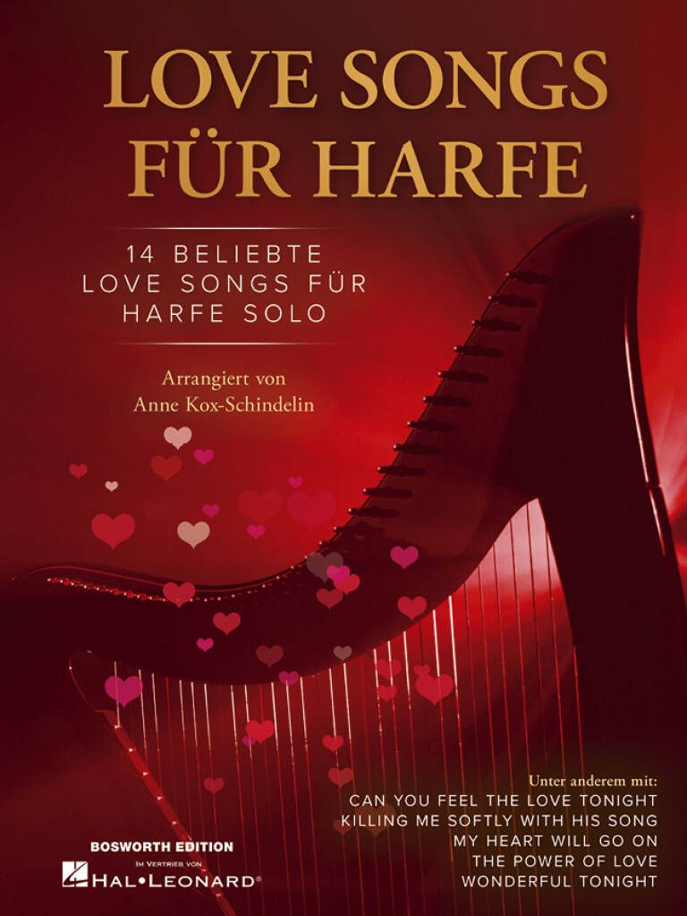 Love Songs for Harp - arr Anne Kox-Schindelin