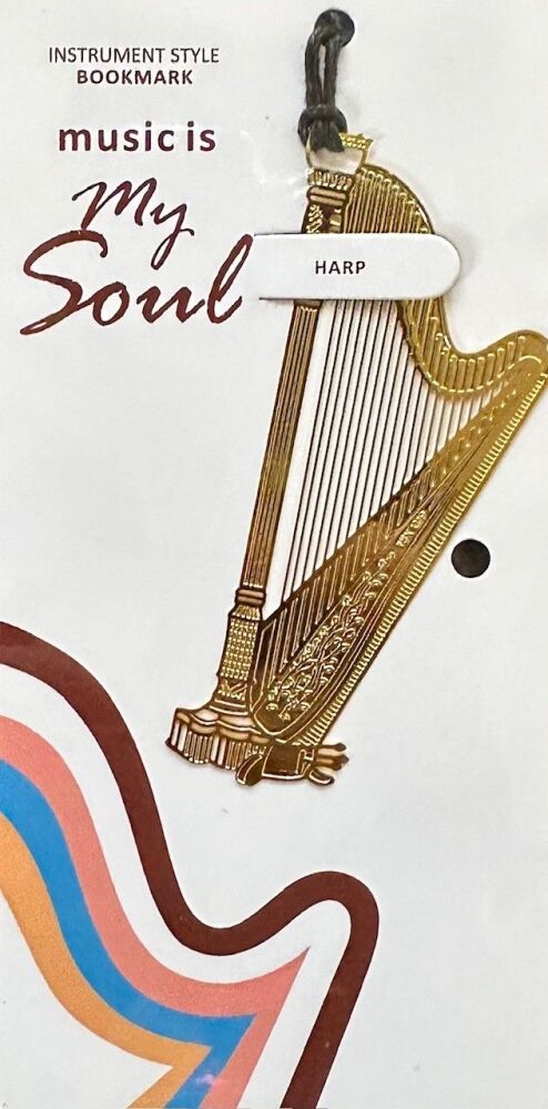 Harp Shaped Bookmark