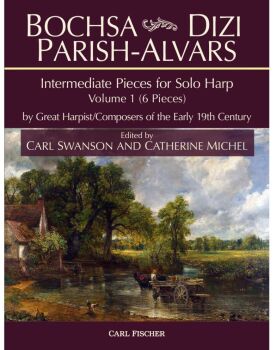 Intermediate Pieces for Solo Pedal Harp by Great Harpist / Composers of the Early 19th Century