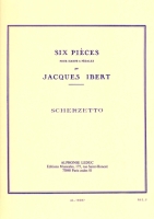 Scherzetto Pour Harpe A Pedales - Jacques Ibert