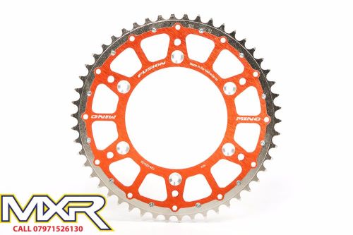 KTM SX SXF MINO TWIN RING FUSION STEEL / ALLOY 50T 50 TOOTH REAR SPROCKET O