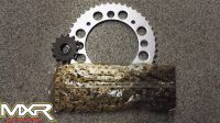 KTM SX 85 2004-2017 CHAIN AND SPROCKETS FRONT 14 TOOTH REAR 46 TOOTH 428 CHAIN