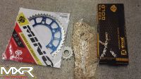 KTM SX SXF CHAIN AND SPROCKETS MINO REAR 50 TOOTH FRONT 13 TOOTH 520 PROX CHAIN