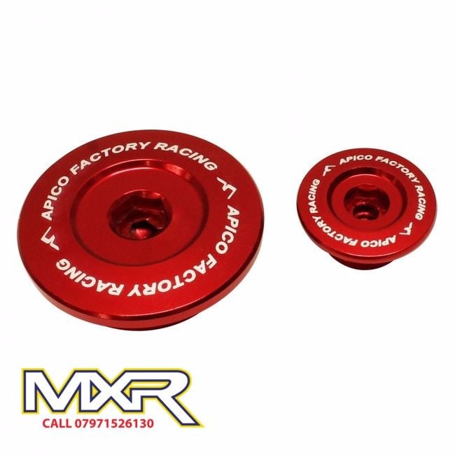 APICO RED ENGINE TIMING PLUGS FOR HONDA CRF 150 07-17 250 10-17 450 R 450 X