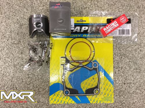 YAMAHA YZ 125 2005-2018 TOP END REBUILD KIT WITH VERTEX SIZE B PISTON AND M