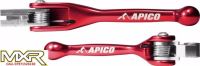APICO FLEXI LEVERS RED HONDA CRF 250 07-20 HONDA CRF 450 07-20 CRF 450 RX 17-20