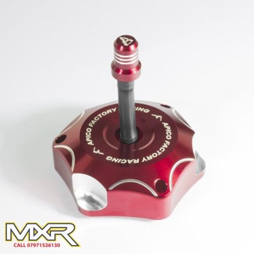 APICO ALLOY PETROL CAP FUEL CAP RED HONDA CRF 250 450 R CRF 250 450 X CRF 4