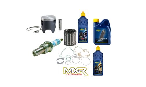 KTM SX 65 02-08 TOP END REBUILD KIT WITH VERTEX CD PISTON GASKET OIL AND MO
