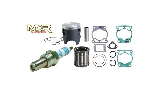 KTM SX 50 2009-2018 TOP END REBUILD KIT WITH VERTEX SIZE AB PISTON AND MORE