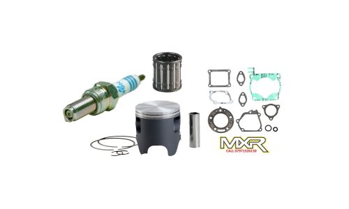 KTM SX 125 2001 TOP END REBUILD KIT WITH VERTEX PISTON SIZE D AND MORE