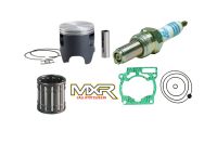 KTM SX 250 2017-2020 TOP END REBUILD KIT WITH VERTEX PISTON SIZE A AND MORE