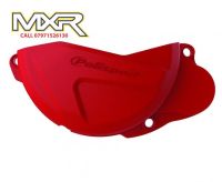 HONDA CRF 250 2018-2019 POLISPORT CLUTCH COVER PROTECTOR RED
