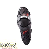 LEATT KNEE GUARD DUAL AXIS BLACK RED ADULT PAIR SM/MED LG/XL XXL MX ENDURO