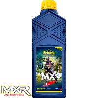 PUTOLINE MX9 2 STROKE OIL 1 LITRE BOTTLE MOTOCROSS MX ENDURO
