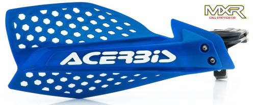 ACERBIS X-ULTIMATE BLUE HAND GUARDS WITH UNIVERSAL MOUNTING KIT MOTOCROSS K