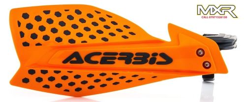 ACERBIS X-ULTIMATE ORANGE HAND GUARDS WITH UNIVERSAL MOUNTING KIT MOTOCROSS
