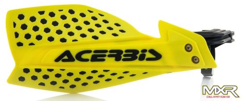 ACERBIS X-ULTIMATE YELLOW BLUE HAND GUARDS WITH UNIVERSAL MOUNTING KIT MOTO