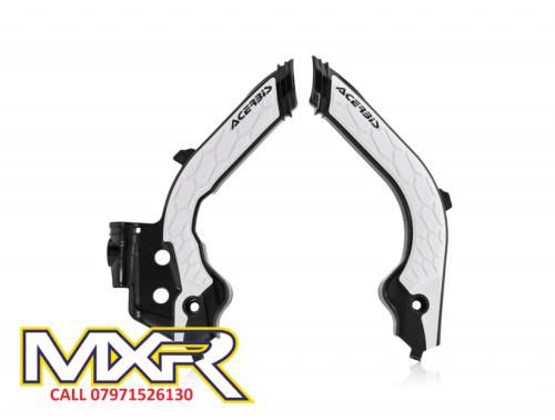HUSQVARNA TC 125 250 FC 250 350 450 19-23 ACERBIS X GRIP FRAME GUARDS BLACK