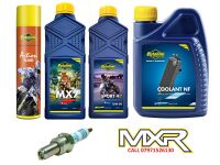 GASGAS MC 125 21-26 SERVICE KIT OILS MX7 15W-50 AIR FILTER SPRAY PLUG COOLANT