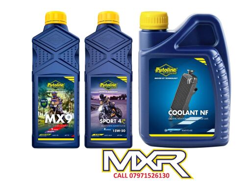 GASGAS MC 125 2021-2026 SERVICE KIT OILS MX9 15W-50 COOLANT