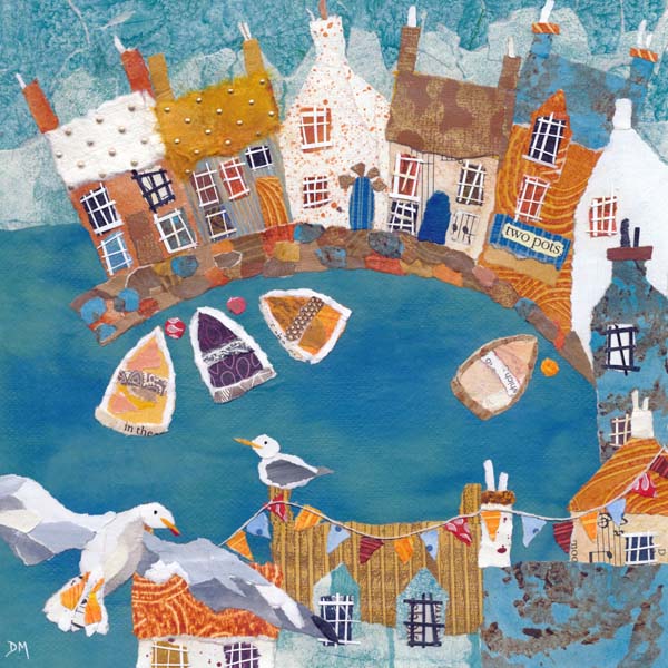 Boats in the Bay - Card