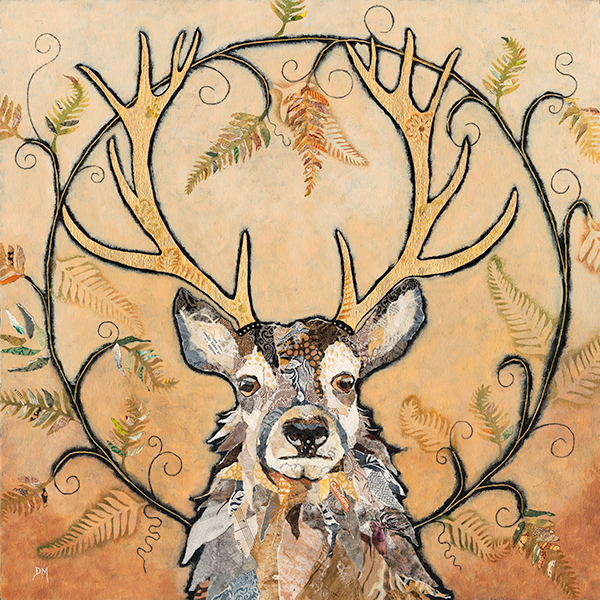 Red Deer Stag Art Print