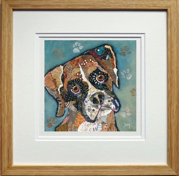 Bruno - Boxer Dog Giclee Print