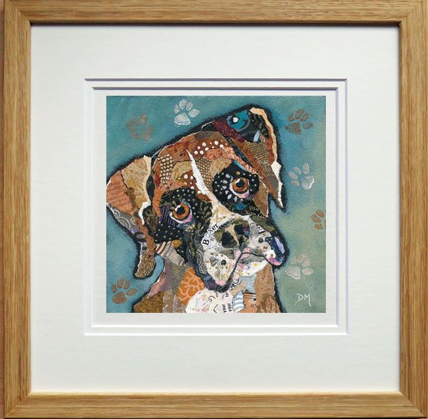 Bruno - Boxer Dog Giclee Print