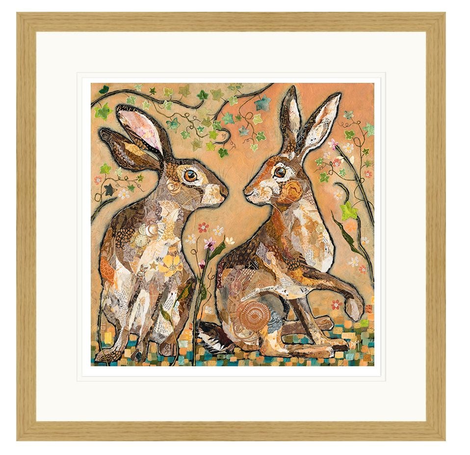 Hare's Looking at You - Large Print