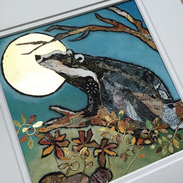 Badger's Moonwish - Embellished Print