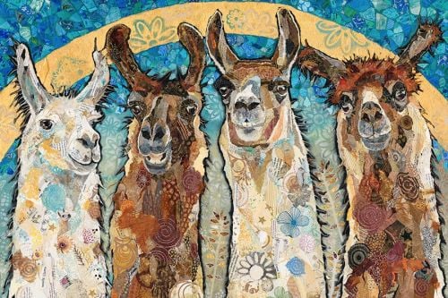 The Golden Boys - Embellished Print