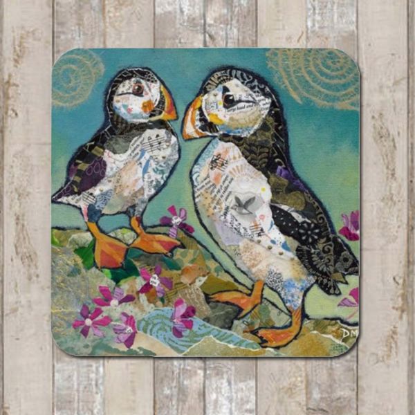 Puffin Friends Coaster Tablemat Placemat